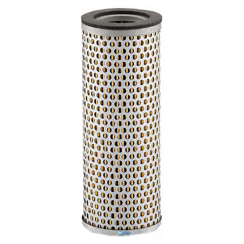 MANN FILTER C718 air filter element. Pleated air filter with outer metal mesh.