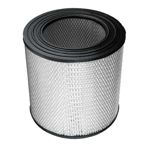 SOLBERG 244 air filter. Aftermarket pleated air filter with black end caps and outer wire mesh.