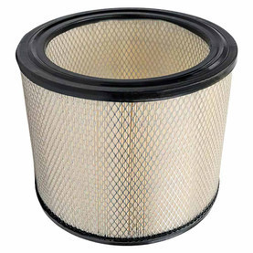 Stoddard F8-111 filter for filtering intake air. Pleated air filter with wire mesh and black end caps.