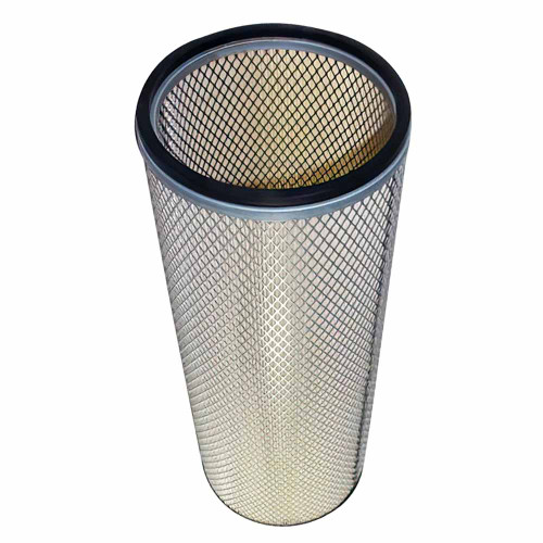 Ingersoll Rand 22100911 air filter equivalent. Pleated compressed air filter with wire mesh and top gasket.