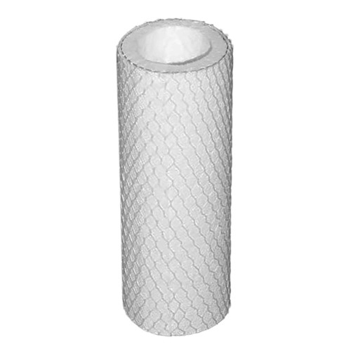 PNEUMATECH C-130-25 filter coalescer. White filter media with outer wrap.