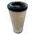 Top view of Mann C14202/1 air filter with single open end on top. Pleated air filter with wire mesh.