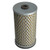 MANN Filter C713 filter with small felt gasket shown on top. 