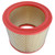 Open ends view of Solberg 105 air filter.