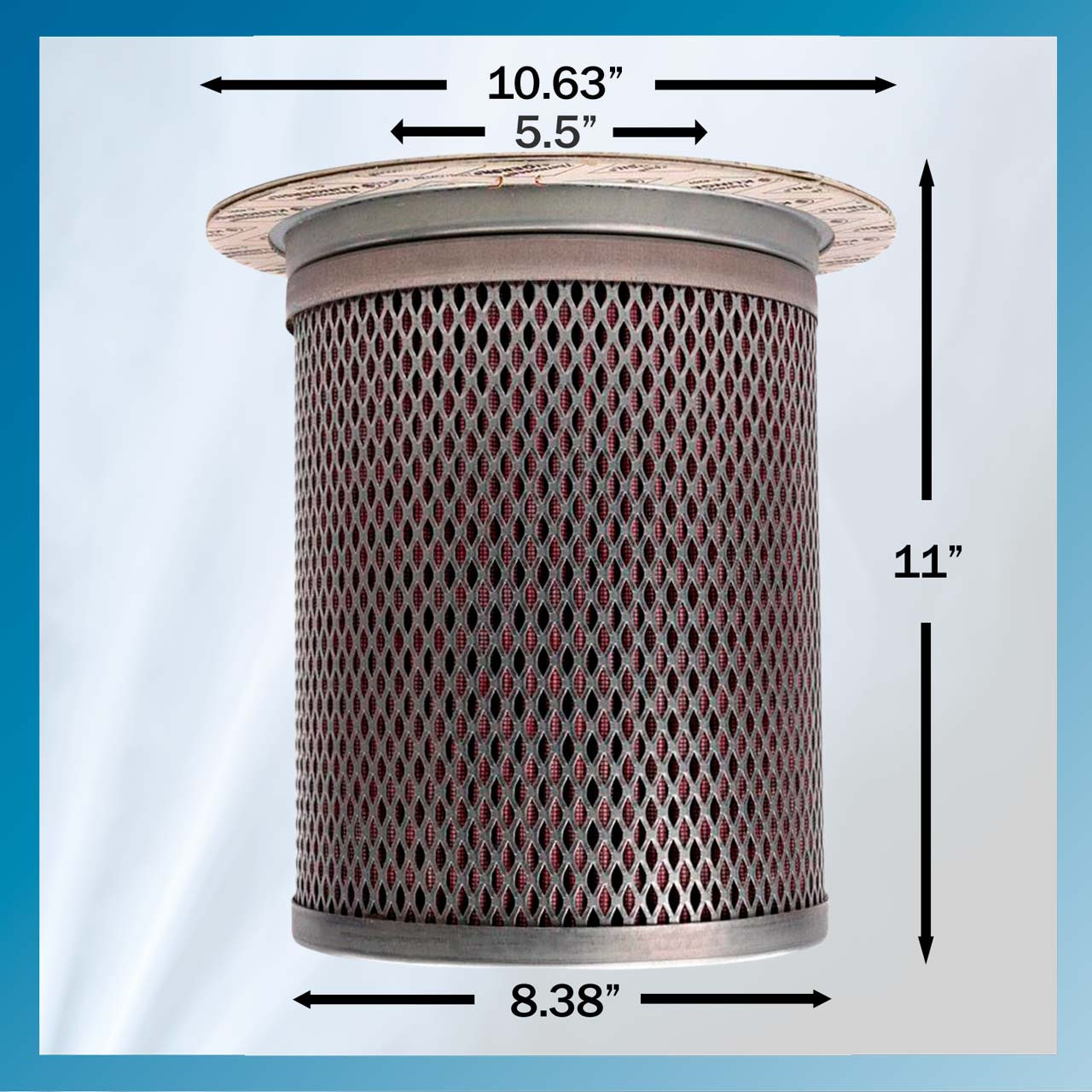 SULLAIR 250034-087 Air/Oil Separator Filter Replacement