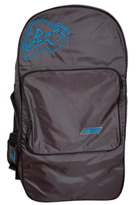 4PLAY BLUEPRINT TRAVEL BAG
- Fits 3 Bodyboards, up to 42 inch (one board up to 45")
- Heavy duty 1680 D canvas for heat and water protection.
- Drainage mesh on base and sides of bag.
- Heavy duty Zippers and large front pocket.
- Multi compartment Double-Padded Bodyboard bag.
- Backpack-style padded shoulder straps. 4PLAY BLUEPRINT TRAVEL BAG
- Fits 3 Bodyboards, up to 42 inch (one board up to 45")
- Heavy duty 1680 D canvas for heat and water protection.
- Drainage mesh on base and sides of bag.
- Heavy duty Zippers and large front pocket.
- Multi compartment Double-Padded Bodyboard bag.
- Backpack-style padded shoulder straps.