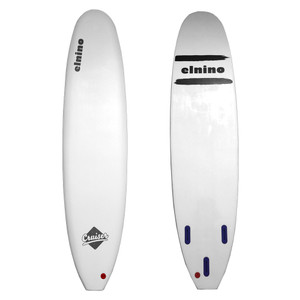 Elnino Cruiser - white deck and white slick. With single swivel legrope and detachable triple fin system(125kg learner - 135kg exper Elnino Cruiser - white deck and white slick. With single swivel legrope and detachable triple fin system(125kg learner - 135kg exper