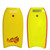 Manta Dart 33" bodyboard with mesh leash - yellow deck. Perfect start for nippers on their bodyboarding journey.