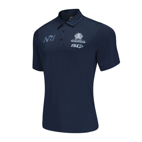 NSW Waratahs ISC 2025 Mens Polo Navy