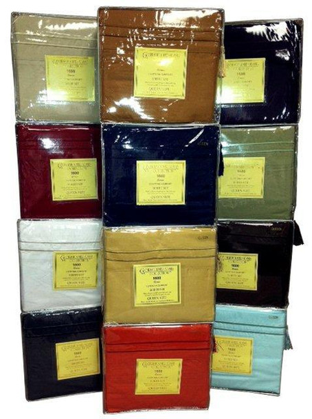 1600 TC Sheet Sets-Queen Size 1600 TC Sheet Sets-Queen Size