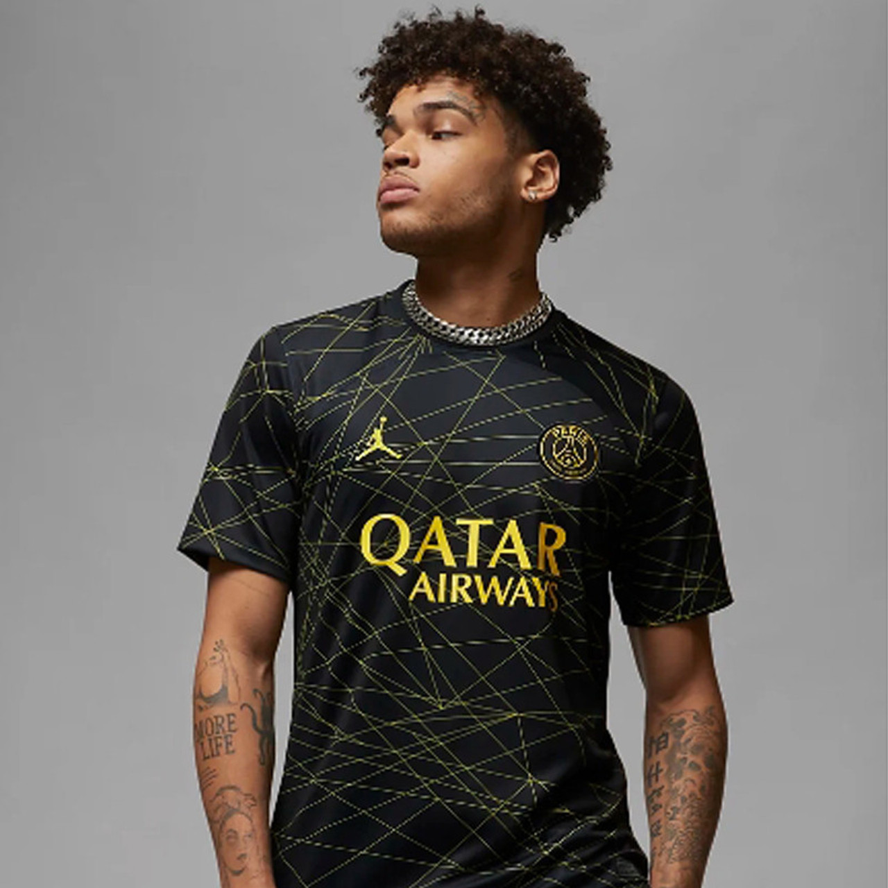Camiseta Nike 4a PSG x Jordan Neymar 2023 Dri-Fit Stadium