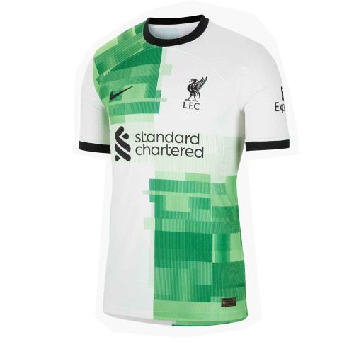 adidas LAFC 2023/24 Youth Away Jersey - Magic Lime/Tent Green
