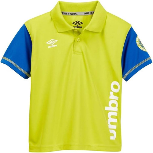 Umbro Toddler Play Maker Polo Top - Yellow and Blue