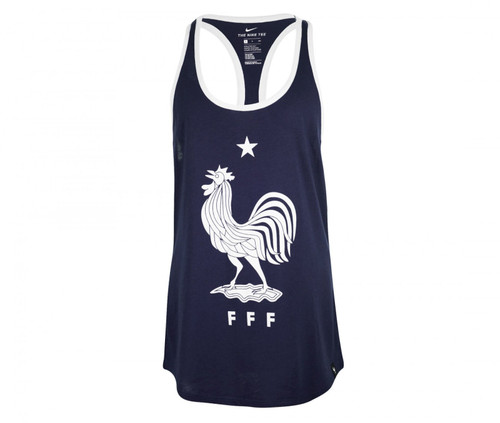 Nike 2018 World Cup France Women's Tank Top FFF BLUE