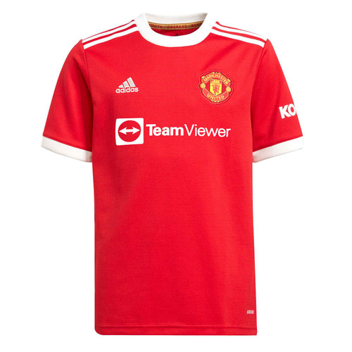 Manchester United 2021-22 Adidas Youth Home Jersey