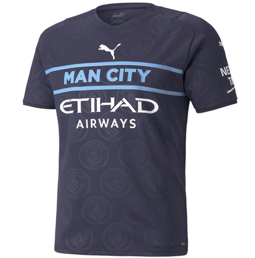 Manchester City 2021-22 Puma Third Replica Jersey - XXL