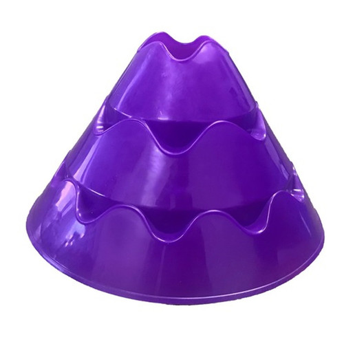 Jumbo Disc Cones Set Of 12 Purple