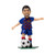 FC Barcelona Suarez #9 Collectible Action Figure, (Figure & Ball Set)