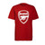 Arsenal 2022-23 Adidas Blurred Badge Fan T-shirt