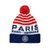 Paris Saint Germain "Olympia" Pom Patch Beanie with Pom Fan Ink