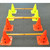 Speed Hurdle With 8 Cones And 4 Sticks