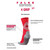 4GRIP Unisex Socks Athletic Blue