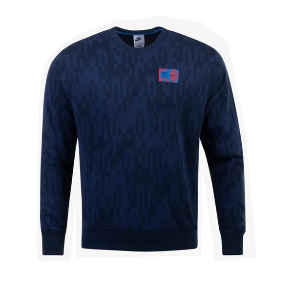 FC Barcelona Club Men's French Terry Graphic Sweatshirt