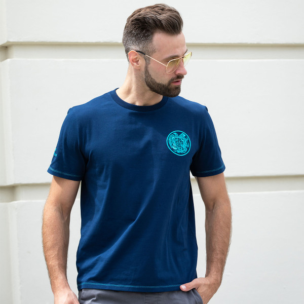 Jajure Armenia DNA T-Shirt, Navy Blue