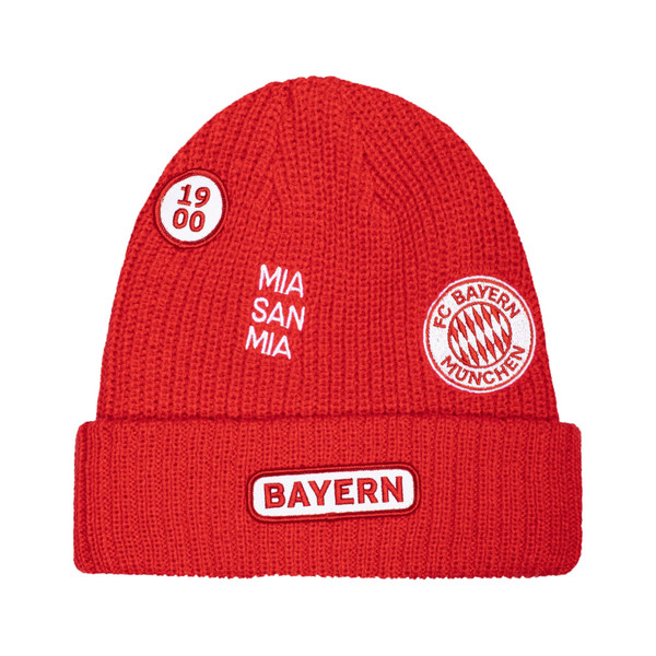 Bayern Munich - Guide Pom Beanie (Fan Ink) Red