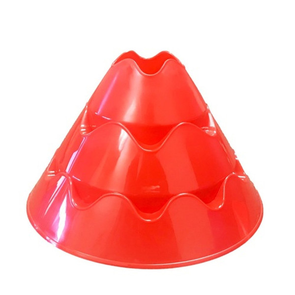 Jumbo Disc Cones Set Of 12 Red