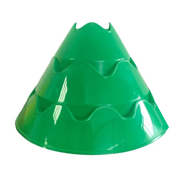 Jumbo Disc Cones Set Of 12 Green