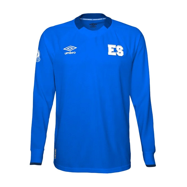 El Salvador 2021-22 Umbro Home Long Sleeve Jersey