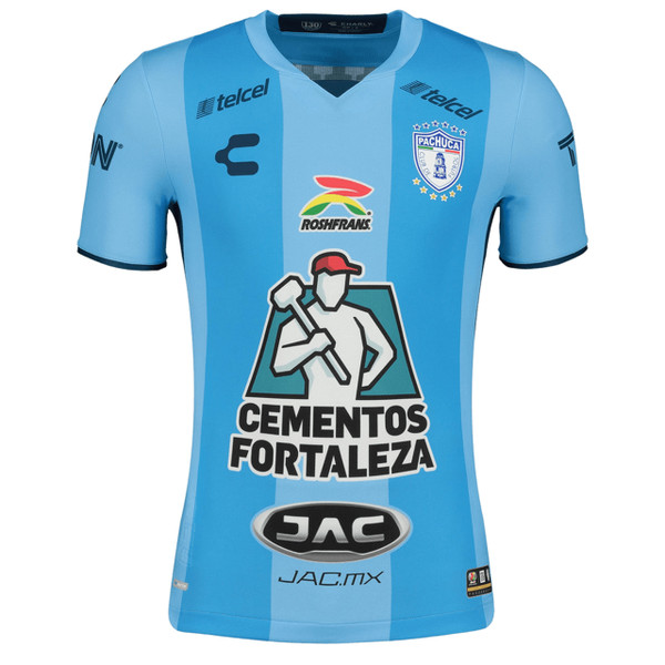 Charly 2022-23 Pachuca Away Jersey - Light Blue