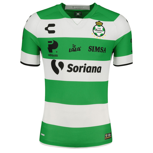 Charly 2022-23 Santos Home Jersey - White-Green