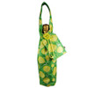 Bottle Bag in Neon Yellow.  Shown with bottle (not included!).