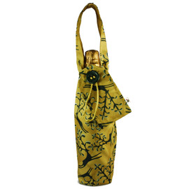 Bottle Bag in Old Gold.  Shown with bottle (not included!)