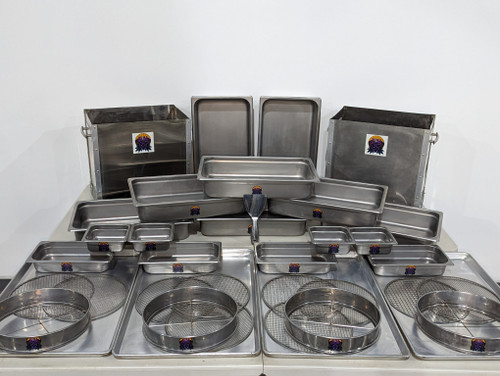 S6 Sabretooth Stainless Steel Sifting and Sorting Set