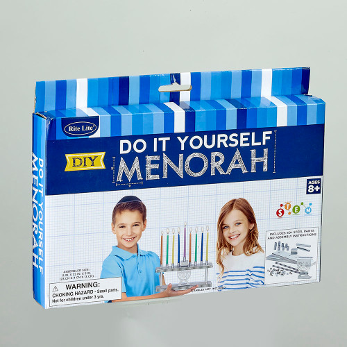 D-I-Y Menorah Kit - Plan It! Build It! Light It!