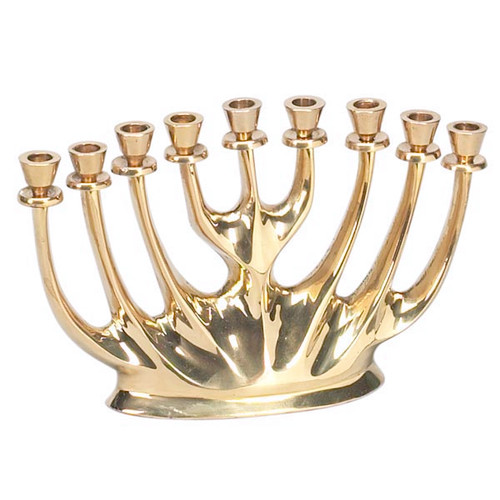 Special Design Brass Menorah