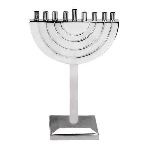 Stainless Steel Tall Menorah