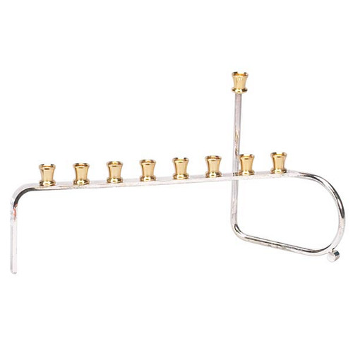 Silverplated Thin Menorah