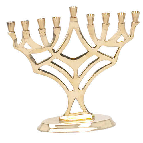 Brass Menorah 7.50"
