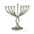 "Facets of Light" Aluminum Menorah