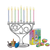Candle Menorah Set Mini