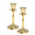 Brass Candle Holders 4"