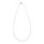 1.05mm Venetian Chain Necklace - Sterling Silver Plated - 18 inches