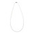 .05mm Venetian Chain Necklace - Sterling Silver Plated - 18 inches