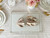 Glass Challah Board with Chain Design Embroidered Leatherette