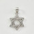 Pendant, Sterling Silver Star of David
