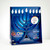 Navy LED Glow Menorah, Multifunction & Color Changing